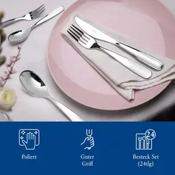 Villeroy & Boch Garden Besteckset 30tlg. Tafelbesteck 6 Personen Edelstahl — Bild 5