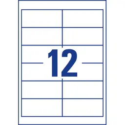 Avery Zweckform, Labels Avery 97 x 42,3mm, A4 — Bild 6