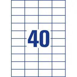 Avery Zweckform, Avery Labels 52,5 x 29,7mm, A4 — Bild 6