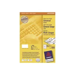 Avery Zweckform, Labels Avery 38 x 21,2mm, A4 — Bild 1