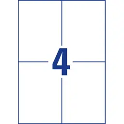 Avery Zweckform, Avery Labels 105 x 148mm, A4 — Bild 5