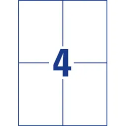 Avery Zweckform, Avery Labels 105 x 148mm, A4 — Bild 5