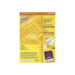 Avery Zweckform, Labels Avery 97 x 42,3mm, A4 — Bild 2