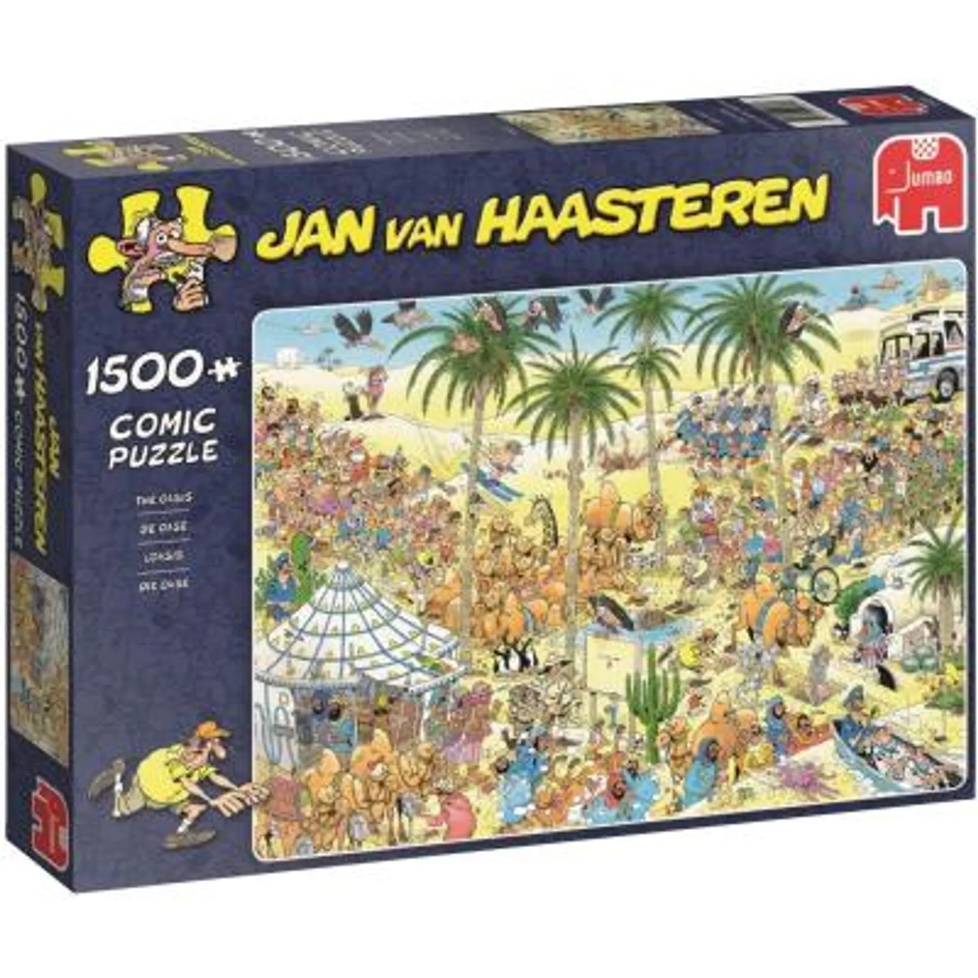 Jumbo Jan van Haasteren Die Oase 1500 Teile Puzzle