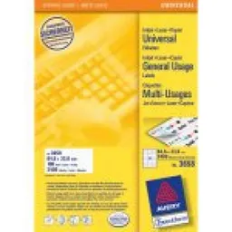 Avery Zweckform, Labels Avery 64 6 Avery Zweckform6 Avery Zweckform 6 x 33,8mm, A4 — Bild 3