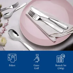 Villeroy & Boch Garden Besteckset 24tlg. Tafelbesteck 6 Personen Edelstahl — Bild 4