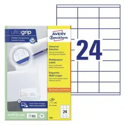 Avery Zweckform, Labels Avery 70 x 35mm A4 — Bild 4