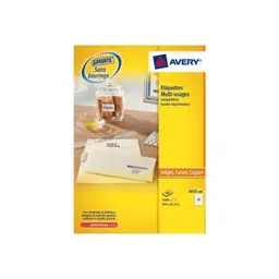 Avery Zweckform, Labels Avery 105 x 42,3mm, A4 — Bild 2
