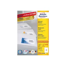 Avery Zweckform, Avery Labels 105 x 148mm, A4 — Bild 3