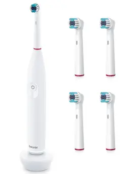 Beurer TB 30X Onpack Elektrische Akku Zahnbürste inkl. 4 Bürstenköpfe — Bild 5