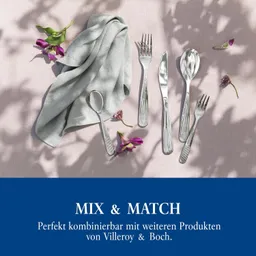 Villeroy & Boch Garden Besteckset 30tlg. Tafelbesteck 6 Personen Edelstahl — Bild 3