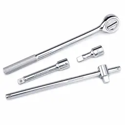 Norauto Steckschlüsselsatz 3/4" 14-tlg Ratschenkasten 22-50 mm Koffer rot — Bild 3