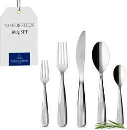 Villeroy & Boch Garden Besteckset 30tlg. Tafelbesteck 6 Personen Edelstahl — Bild 1