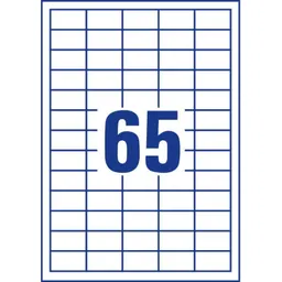 Avery Zweckform, Labels Avery 38 x 21,2mm, A4 — Bild 5