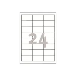 Avery Zweckform, Labels Avery 64 6 Avery Zweckform6 Avery Zweckform 6 x 33,8mm, A4 — Bild 4