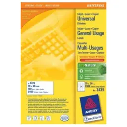 Avery Zweckform, Labels Avery 70 x 36mm, A4 — Bild 4