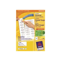 Avery Zweckform, Labels Avery 64 6 Avery Zweckform6 Avery Zweckform 6 x 33,8mm, A4 — Bild 1