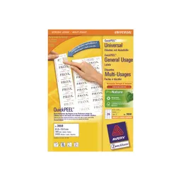 Avery Zweckform, Labels Avery 64 6 Avery Zweckform6 Avery Zweckform 6 x 33,8mm, A4 — Bild 1