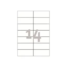 Avery Zweckform, Labels Avery 105 x 42,3mm, A4 — Bild 4