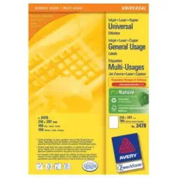 Avery Zweckform, Labels Avery 210 x 297mm, A4 — Bild 5